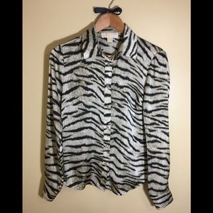 Michael Kors Tiger Blouse